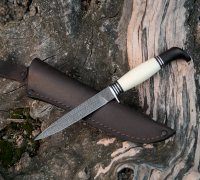 Купить нож Коготь из дамасской стали на сайте koval-knife.shop